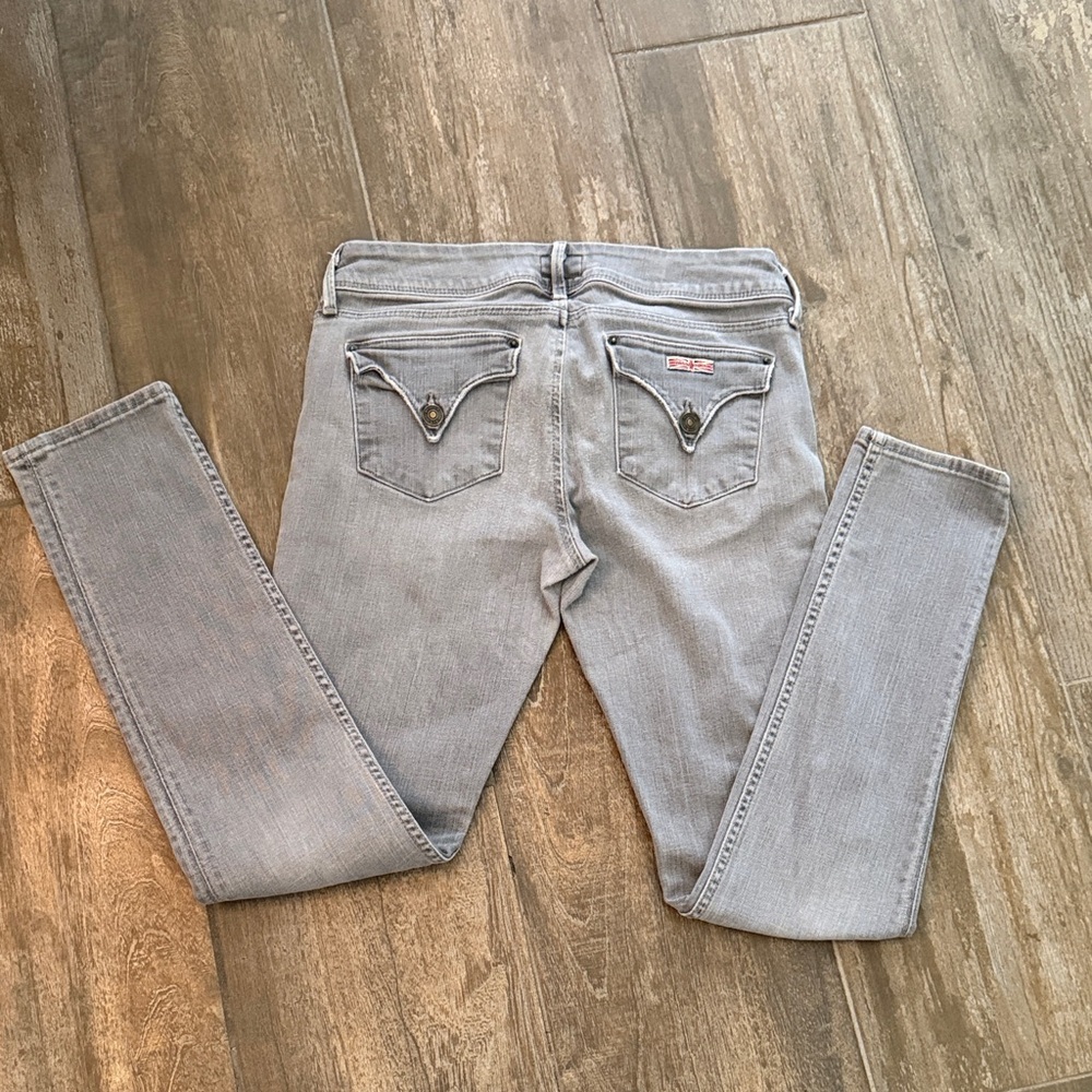 Hudson Jeans Women's Soft Gray Skinny Jeans